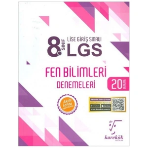 KAREKÖK 8.SINIF LGS FEN BİLİMLERİ DENEMELERİ
