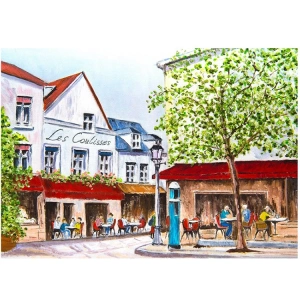 KESKİN 68x48 1000 PARÇA PUZZLE/YAPBOZ  KÖŞEDEKİ KAFE - 260722