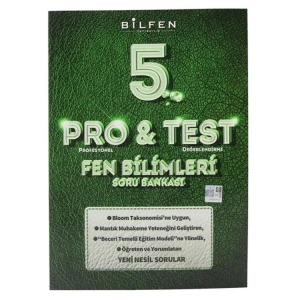 BİLFEN 5. SINIF PRO& TEST FEN BİLİMLERİ SORU BANKASI