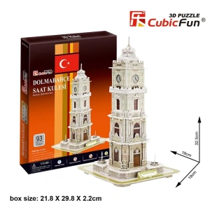 NECOTOYS CUB/C171H CUBIC FUN DOLMABAHÇE SAAT KULESİ 3D PUZZLE