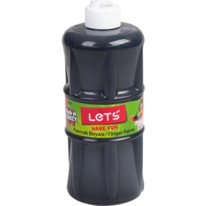 LETS PARMAK BOYASI SİYAH 250 ML L-5609
