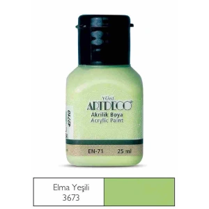 ARTDECO AKRİLİK BOYA 25 ML. ELMA YEŞİLİ  070A-3673