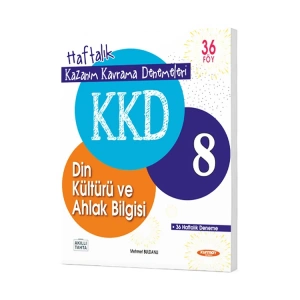 KURMAY KAZANIM KAVRAMA DENEMELERİ 8. SINIF DİN KÜLTÜRÜ VE AHLAK BİLGİSİ (36 FASİKÜL)