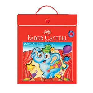 FABER CASTELL PLASTİK ÇANTALI TUTUCULU PASTEL BOYA 36 RENK