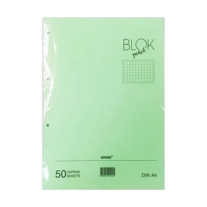 BAYINDIR A5 YEŞİL KOLEJ YEDEĞİ KARELİ