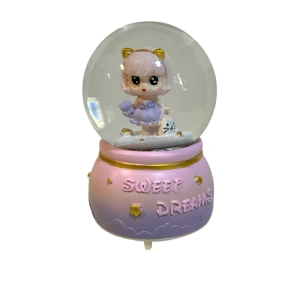 YLZ 2129X BÜYÜK BOY SESLİ IŞIKLI SWEET DREAMS KAR ATAN KAR KÜRESİ