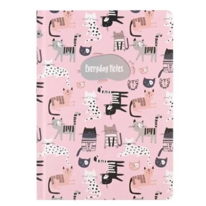 KESKİN 14x20 EVERYDAY NOTES SERT KAPAK CİLTLİ DEFTER 80YP.ÇİZGİLİ ANIMAL