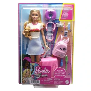 MATTEL MTL-HJY18 FAMILY AND FRIENDS BARBIE SEYEHATTE BEBEĞİ VE AKSESUARLARI