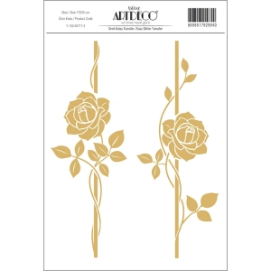 ARTDECO SİMLİ KOLAY TRANSFER 17X25CM DESEN NO:3
