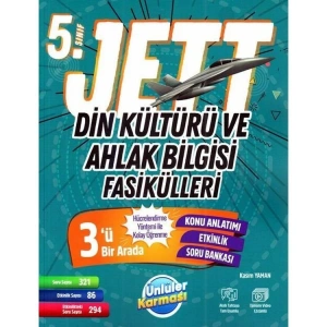 ÜNLÜLER KARMASI 5. SINIF JETT DİN KÜLTÜRÜ VE AHLAK BİLGİSİ FASİKÜLLERİ