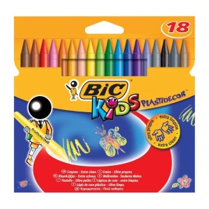 BİC PASTEL BOYA PLASTIDECOR 18 Lİ / 8297712