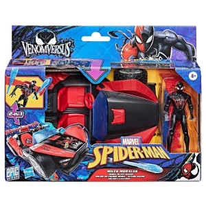 HASBRO G0736 MARVEL SPIDER-MAN VENOM VERSUS MILES MORALES REMIX BLAST RACER ARAÇ VE FİGÜR 4+