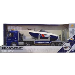 CANEM PY8815B TRANSPORT TRUCK SÜRTMELİ SESLİ IŞIKLI BOT TAŞIYAN TIR 3+