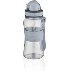 UZSPACE PİPETLİ MATARA TRITAN 5023 350 ML GRİ