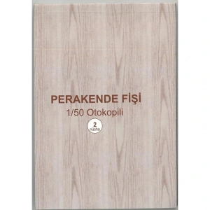 DİLMAN PERAKENDE SATIŞ FİŞİ OTOKOPİLİ 1/50 2 NÜSHA