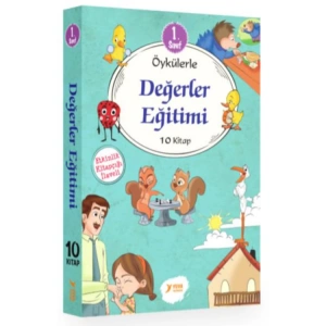 YUVA 1.SINIF ÖYKÜLERLE DEĞERLER EĞİTİMİ SERİSİ 10 KİTAP SET
