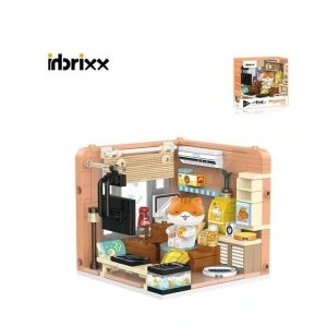 VAGONLIFE PANLOS YKO P885005 KEDİ EVİ 263 PARÇA BLOCK OYUNCAK