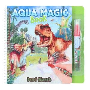 TOP MODEL DİNO SİHİRLİ SULU BOYA DEFTERİ- DINO WORLD AQUA MAGIC BOOK