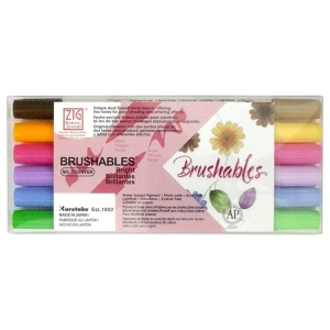 ZIG BRUSHABLES DUAL TİP BRUSH MARKER MS-7700 6/VBR 6LI SET