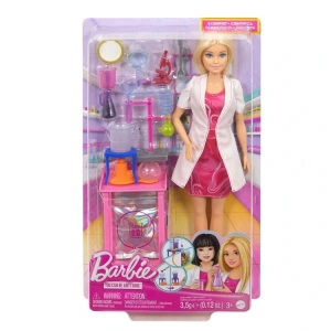 MATTEL HRG41-JCR70 BARBIE DELUXE KARİYER BEBEKLERİ - BİLİM UZMANI VE AKSESUARLARI