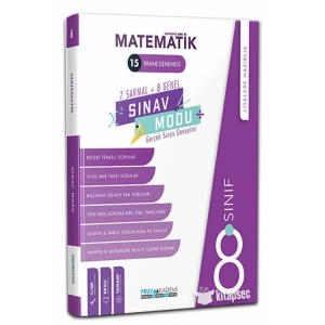PRUVA AKADEMİ 8.SINIF MATEMATİK SINAV MODU