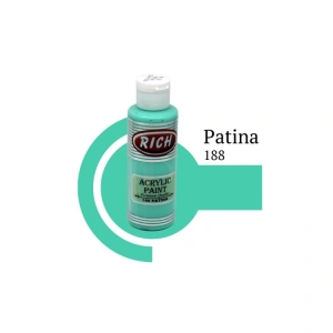 RİCH AKR-120-188 AKRİLİK BOYA 120 CC PATİNA