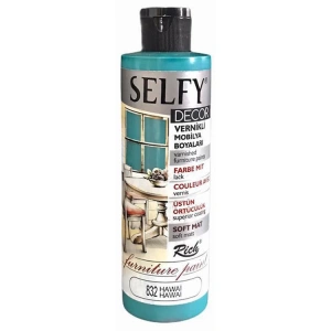 RİCH SLF-240-832 SELFY DECOR VERNİKLİ AKRİLİK BOYA 240cc.HAWAİ
