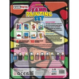 KUMTOYS KM5454 KUM BOYAMA SETİ 8Lİ