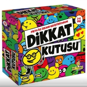 DİKKAT KUTUSU  3-6 YAŞ - PİKTO İLE ZEKAMI GELİŞTİRİYORUM