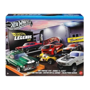 MATTEL JBY78 HOT WHEELS LEGENDS SILVER SERIES 6LI ARABA SET