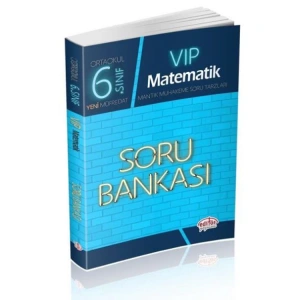 EDİTÖR 6. SINIF VİP MATEMATİK  SORU BANKASI
