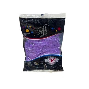 KİKA JOY BASKISIZ MOR BALON 100LÜ 12 İNCH