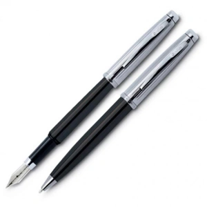 SCRIKSS 38 DOLMAKALEM+TÜKENMEZ KALEM SİYAH KROM