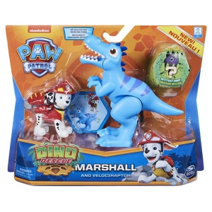 PAW PATROL 6058512 DİNO KURTARMA TAKIMI MARSHALL &  VELOCIRAPTOR