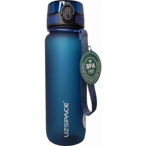 UZSPACE MATARA TRITAN SOFT TOUCH 3053 800 ML PETROL BLUE