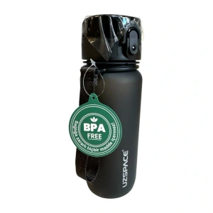 UZSPACE MATARA TRITAN SOFT TOUCH  3037 650 ML SİYAH