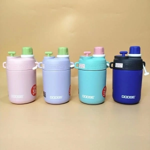 DODGE DB-23694 MUG DRİNK JOY VİDALI KAPAK PİPETLİ ÇELİK TERMOS MATARA 580 ML