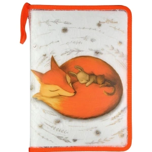 BRUNO VISCONTİ 14-032/03  A4  FERMUARLI DOSYA TİLKİ