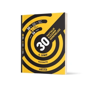 HIZ 6. SINIF MATEMATİK 30 HAFTALIK KAZANIM DENEMELERİ