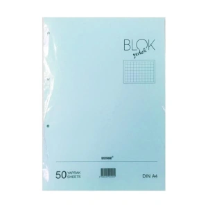 BAYINDIR A4 MAVİ KOLEJ YEDEĞİ KARELİ