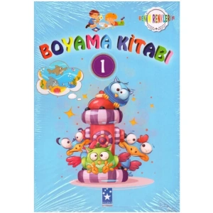 YILDIZ İNCE BOYAMA KİTABI 10LU MAVİ