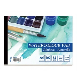 DEFFTER A4 SULUBOYA DEFTERİ 300GR.