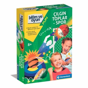 CLEMENTONI 64323 BİLİM VE OYUN ÇILGIN TOPLAR - SPOR