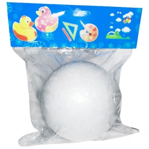 ZİZU DK2666 STRAFOR KÖPÜK TOP 10 CM TEKLİ