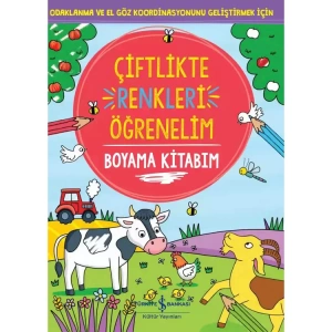 ÇİFTLİKTE RENKLERİ ÖĞRENELİM - BOYAMA KİTABIM