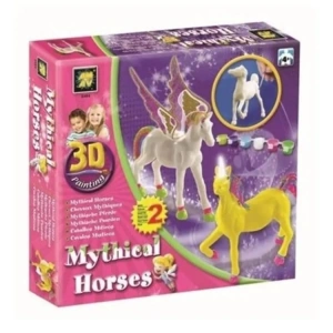 EVRENSEL DA2484 MİSTİK ATLAR 2Lİ BOYAMA SETİ 4+