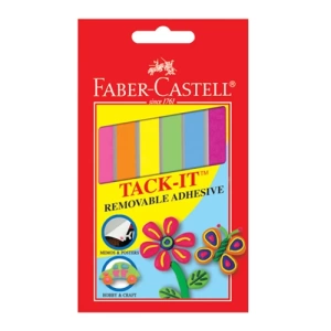 FABER CASTELL RENKLİ TACK-IT HAMUR YAPIŞTIRICI 50gr