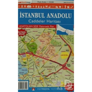 MEPMEDYA İSTANBUL ANADOLU CADDELER HARİTASI