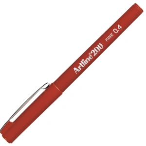 ARTLINE EK-200N FINE LINE PEN 0.4 MM DARK RED