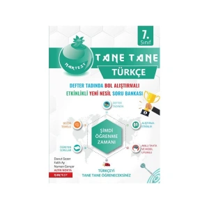 NARTEST 7. SINIF DEFTER TADINDA TANE TANE TÜRKÇE